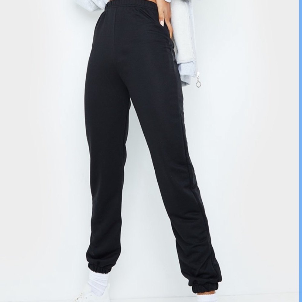 NEW Black cuffed joggers